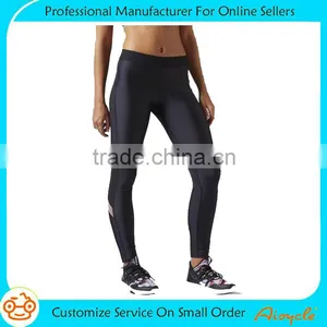 Nylon Spandex Seamless Made by 4 Needles and 6 Threads Womens High Waist Yoga Pants thumbnail-1