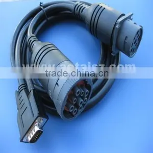 J1939 Splitter Y Cable J1939 Male to J1939 Female and DB15 Male Cable for Truck thumbnail-1