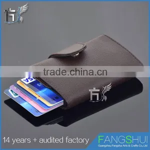 High Capacity Leather id Card Holder thumbnail-1