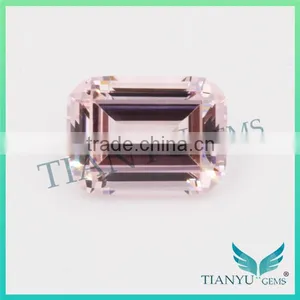Russia Nanosital #1244 Prink Color Cut Big Gemstones 20*25mm for Ring Marking thumbnail-1