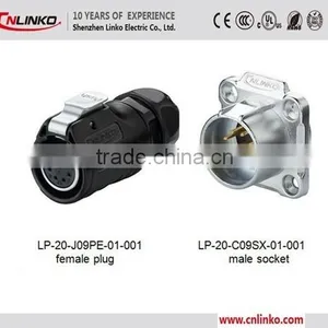 Made in China Waterproof Wire Connector 9 Contacts Cable Terminal End Copper Ferrules Connector thumbnail-2