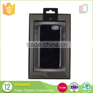 Best Price Custom Size Logo Printed Mobile Phone Case Packaging With Clear Lid thumbnail-4