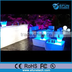 Rechargeable Led Light Chair,party Led Sofa Chair,light up Plastic Bar Stools thumbnail-1