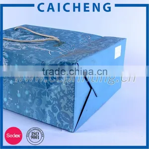 Tea Paper Packaging Bag With Ribbon Handles thumbnail-2