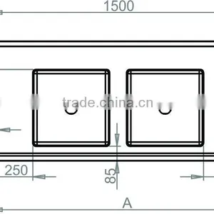 Wholesales Commercial Kitchen Stainless Steel Sink Table thumbnail-5
