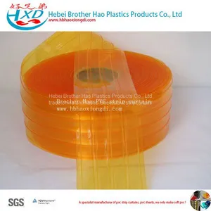 Colorful Flexible Transparent Plastic Strip Curtain Doors thumbnail-4