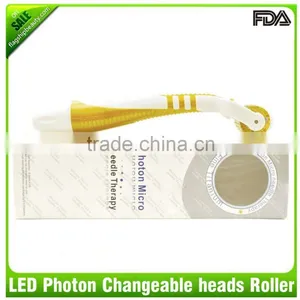 LED Derm Roller Phone Roller With 4 Bio Lights Galvanic Derma Roller thumbnail-3
