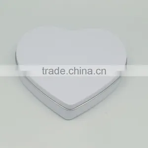 Silver Heart Shape Gift Box Made in China, Popular Tin Gift Box,mini Gift Box for Candy thumbnail-1