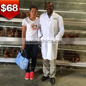 a Type Automatic Battery Chicken Layer Poultry Cages for Nigeria/africa thumbnail-1