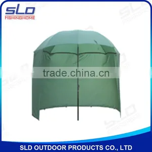 Outdoor Nylon Waterproof Fabric Fishing Brollies With a Detachable Curtain Covering thumbnail-1