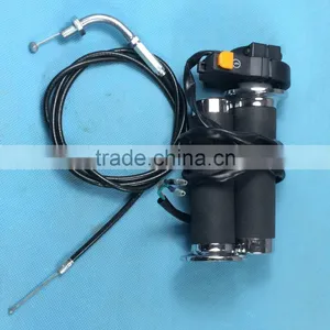 80CC BICYCLE ENGINE Hand Grip Hand Throttle With Throttle Cable thumbnail-1