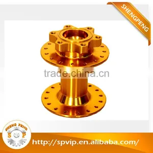 Customized Pecision Gold Color Anodized Aluminum Cnc Turning Machining Parts Cnc Auto Spare Parts thumbnail-1