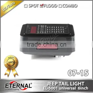 07-16 Jeep Wrangler JK Led Tail Light 4x4 Off-road Running Turn Brake Reverse Rear Lamp thumbnail-4