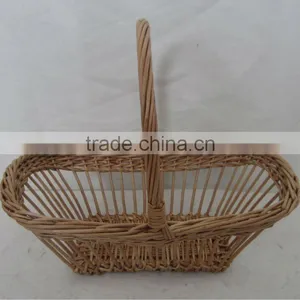 Hot Seller and Covenience Willow Shopping Basket thumbnail-1