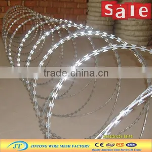 Heavy Duty Zinc Coated Razor Wire Mesh Manufacturer thumbnail-1