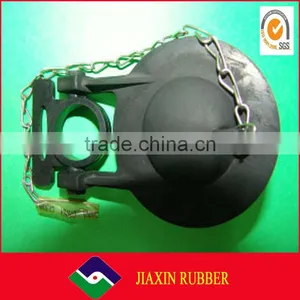 Toilet PVC Flapper With Adjustable Chain For Toilet Flush Valve thumbnail-1