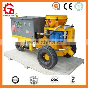 GSZ3000 High Quality Wet Mix Concrete Shotcrete Spraying Gunite Machine in India thumbnail-1
