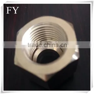 DIN High Quality Hexagonal Nylon Lock M8 M10 M16 Brass Copper Stainless Iron Nut Suppliers thumbnail-5