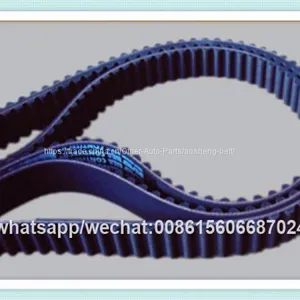 Rubber Belt Daewoo/GM Engine Timing Belt With Orginal Quality CR/HNBR 80000km 169S8M24 Oem 5636358 thumbnail-1