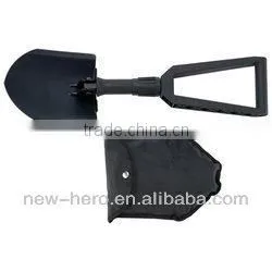 Carbon Steel Black Folding Shovel/nylon Handle/nylon Pouch With Belt Loop thumbnail-1