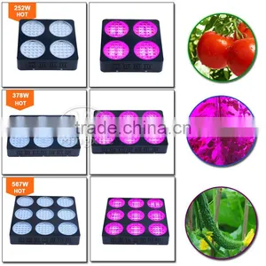 400W High PPFD Customized Spectrum Quiet Fan Led Grow Light thumbnail-1
