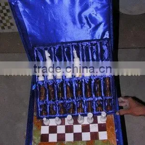 Bottom Price New Type ONYX CHESS BOARDS WITH FIGURES thumbnail-3