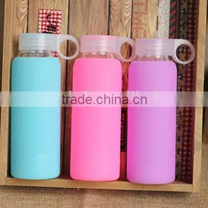 Custom Silicone Bottle Cover ,Silicone Sleeves Glass Water Bottles thumbnail-4