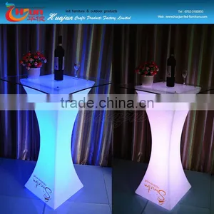 Led Glowing Tables High Top Cocktail Tables Led Cocktail Table thumbnail-5
