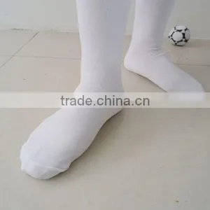Hot Sale Breathable Plain Knee High Soccer Socks thumbnail-3