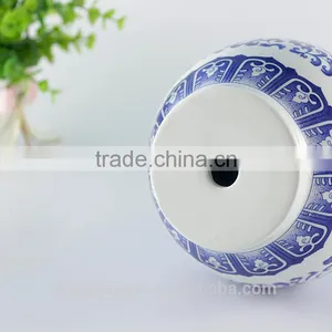 China Suppliers Custom Wholesale Blue White Porcelain Vase, Ceramic Flower Vase thumbnail-4