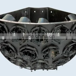 Vertical Garden Planters Ball Shaped Planter PP Plastic Used for Lamp Post Landscaping Decoration thumbnail-5