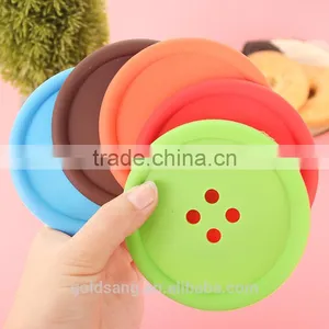 2015 Hot-selling Button Shape Silicone Baking Mat/silicone Cup Mat thumbnail-3