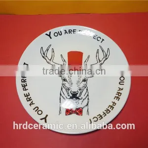 Wholesale Hotel Event Restaurant White Round Custom Cheap Ceramic Plates thumbnail-4