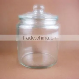 Storage Glass Jar / Clear Glass Jar thumbnail-1