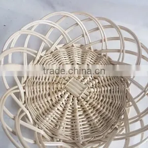 Wholesale Cheap Serving Round Woven Wicker Trays thumbnail-4