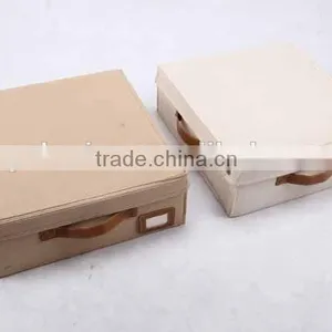 Rectangular Folding Canvas With Cover Storage Box thumbnail-5
