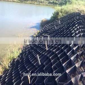 Highways Roads Shoulder and Slope Protecting Wall HDPE Geocell Price thumbnail-6