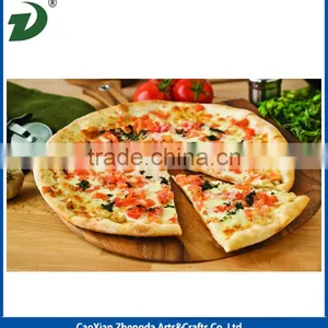Acacia Wooden Pizza Serving Plate thumbnail-2