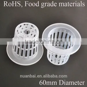 60mm PP Plastic Garden Planting Mesh Net Pots thumbnail-1