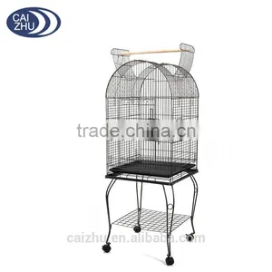 Portable Open Top Pet Budgie Canary Parakeet The Parrot Aviary Bird Cage thumbnail-2
