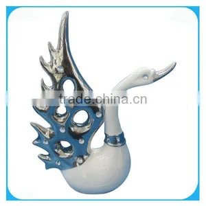 Silver Electroplate Color Decorative Goose thumbnail-1