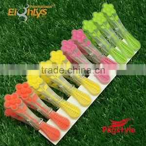 High Quality Bi-material Plastic Spring Clip thumbnail-1
