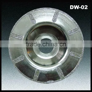 "Electri-Coated" Diamond Cup Wheel thumbnail-1