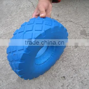3.5-4 Color Tyre for Wheel Barrow, Hand Truck, Tool Cart thumbnail-1
