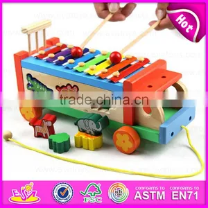 2016 Hottest Kids Educational Wooden Car Toy W04A214 thumbnail-6