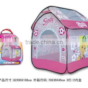 Oem Accepted Cartoon Indoor Play Fun Cloth Mini Tent for Kids With EN71 thumbnail-1
