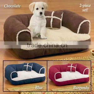 Comfy Pet Bed Couch With Pillow thumbnail-1