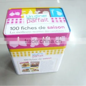 Square Stationery Sets Tin thumbnail-1