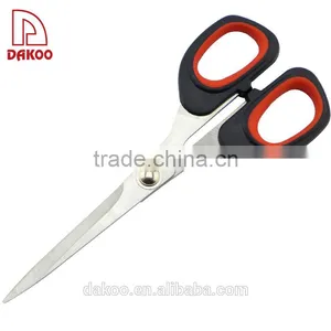 Anti-slip Design Handle Rubber Office Scissors thumbnail-1