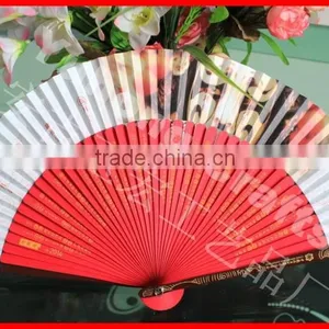 Art Bamboo Fan for Promotion thumbnail-2
